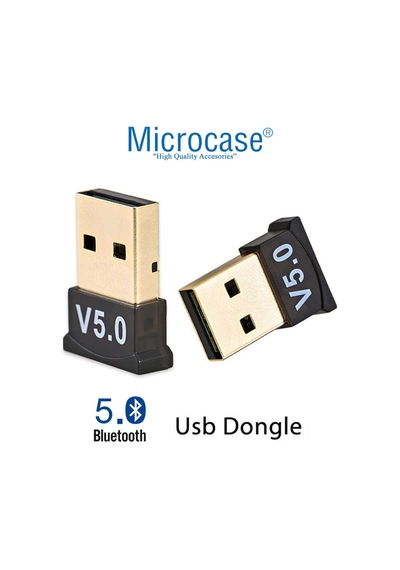 Microcase AL2392 Mini v5.0 Bluetooth USB Dongle Alıcı