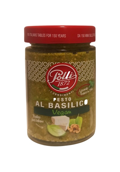 2 Adet Polli Pesto Fesleğen Sosu Vegan 190 G