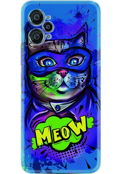 Casper Via X30 X30 Plus Kılıf Kılıf Silikon Desen Özel Seri Super Meow 1715