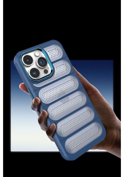 Apple İphone 15 Pro Max Kılıf Airmax Silikon Kapak - Pembe Çok Renkli