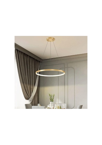 Gold Led Avize Coda 60 Cm
