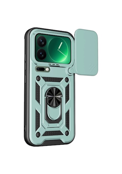 Newface Xiaomi Mi 17 Pro Max Pars Lens Yüzüklü Silikon - Yeşil