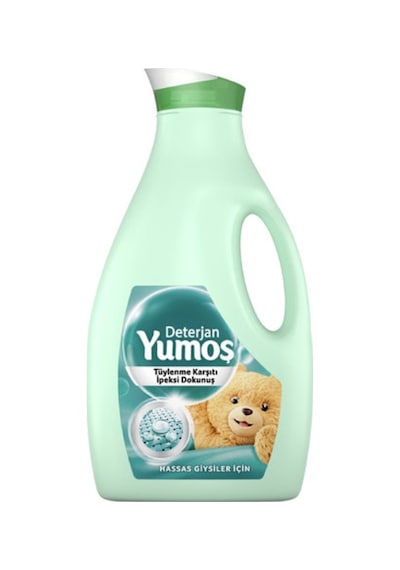 Yumoş Hassas Giysiler Tüylenme Karşıtı Sıvı Çamaşır Deterjanı 2520 ML
