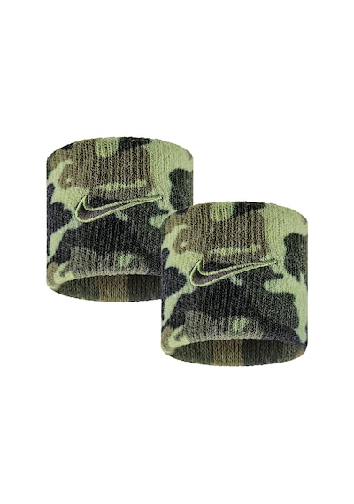 Dri-fit Swoosh Classic 2pk Printed Unisex Yeşil Antrenman Bileklik N.101.2408.930.os Yeşil
