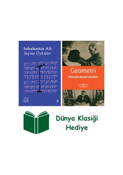 Everest Açıkhava 1 - Sabahattin Ali Seçme Öyküler + Geometri + Dünya Klasiği Hediye