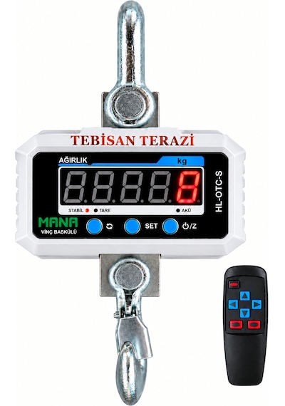 Hana Vinç Baskül 1ton 100gr Tartım Otc-s