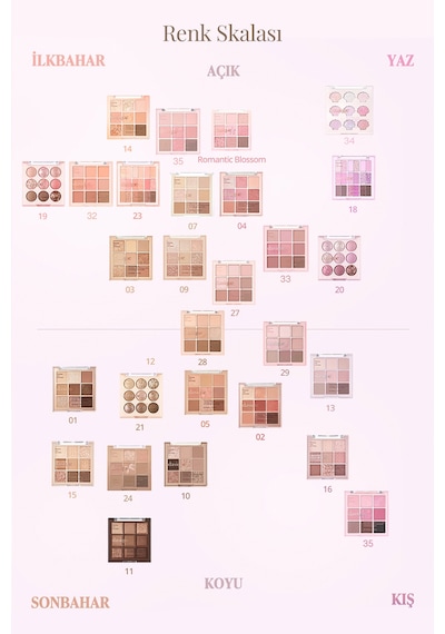 Dasıque Shadow Palette 33 Milky Berry