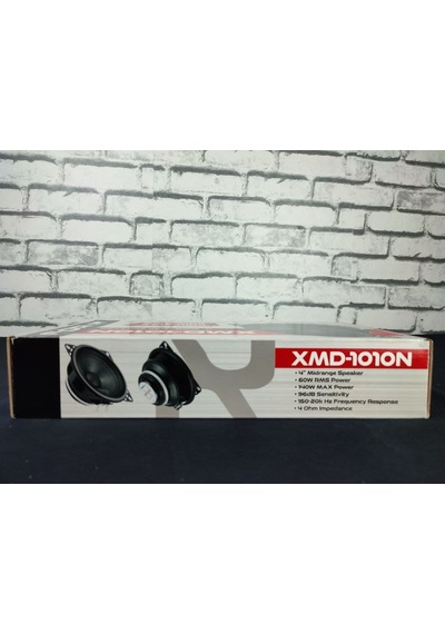 For-X Xmd-1010N 140W 60Rms 10 Cm Midrange 1 Takım Arkası Kısa Mid
