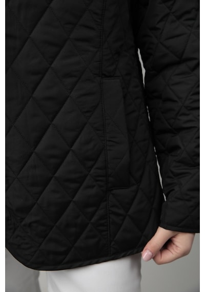CottonCool Kadın Kapitone Mont Siyah