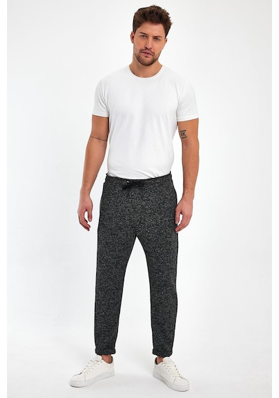 Alexandergardi Alexandergardı Beli Lastikli Bağcıklı Duble Paça Pantolon E23-50902 001 Alexandergardi Alexandergardı Beli Lastikli Bağcıklı Duble Paça Pantolon E23-50902 001