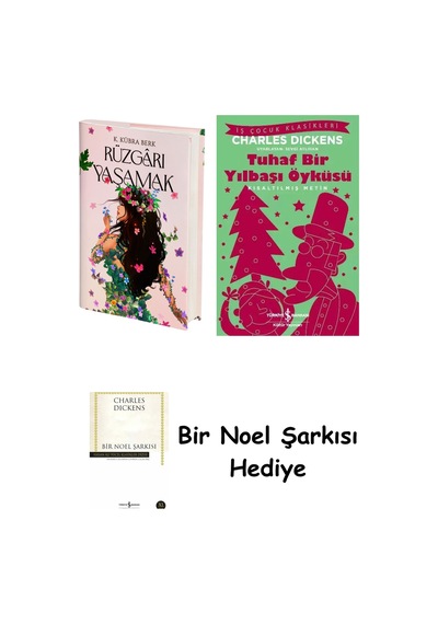 Rüzgârı Yaşamak Ciltli + Tuhaf Bir Yılbaşı Öyküsü + Bir Noel Şarkısı