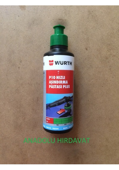 Würth P10 Hızlı Koya Koruma Pastası Pasta Cila 250