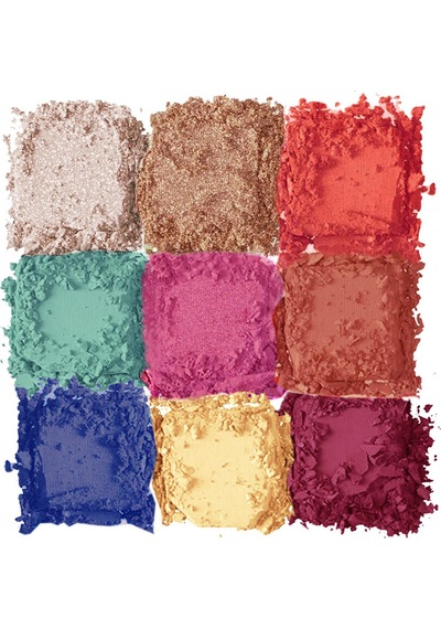 Cocosh She Colorful 9 Renk Göz Farı Paleti, Yüksek Pigmentasyon, Topaklanmaz, Kolay Dağılım - 9 Color Diğer
