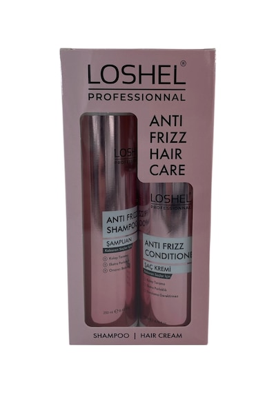 Loshel Frizz 250ml Şamp.+200ml Leave-in Krem Tüm Saçlar