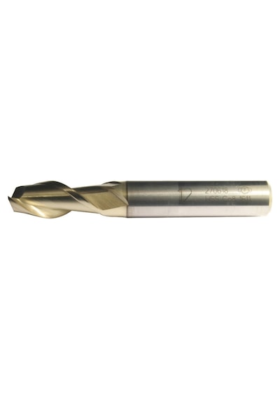 Fett 4mm Zps Dın327 Hss Co8 Alüminyum İçin 2 Ağızlı Kısa Delik Parmak Freze