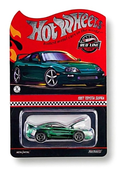 Hot Wheels Rlc Exclusive 1997 Toyota Supra Green