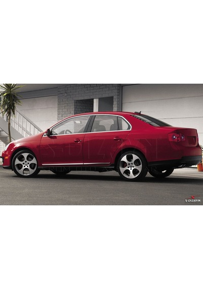 S-Dizayn  Volkswagen Jetta Kapı Koruma Çıtası Krom 2006-2011