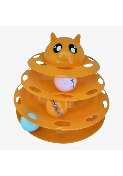 Zensaas41 Kedi Başlıklı 3 Katlı Kedi Oyuncağı Zensaa56