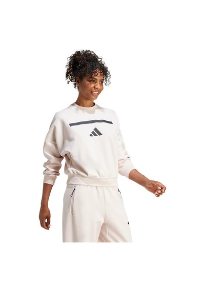Adidas W Z.n.e. Swt Kadın Sweatshirt Jf4783-pembe