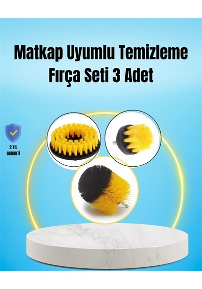 Yağ, Kir Ve Pas Temizliği İçin Güçlü Naylon Kıllı Temizlik Fırçası Standart