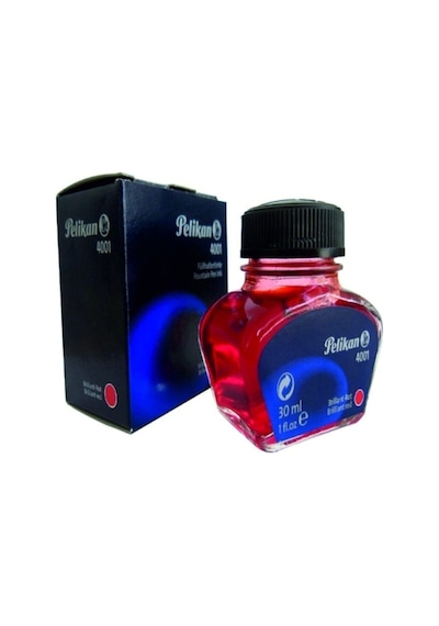 Mürekkep Serisi 4001 30 Ml Yazı Mürekkebi Kırmızı