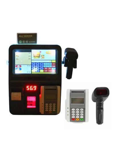 Limon 946-1 Yazar Kasa Seti Pos Cihazlı Sesli Işıklı Pilli 3+