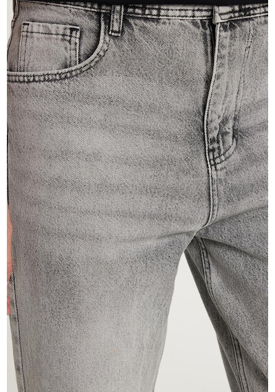 Tudors Erkek Relax Fit Geniş Kesim Boru Paça Denim Yıkamalı Taşlamalı Esnek Gri Jean Kot Pantolon-34488 Gri Tudors Erkek Relax Fit Geniş Kesim Boru Paça Denim Yıkamalı Taşlamalı Esnek Gri Jean Kot Pantolon-34488 Gri