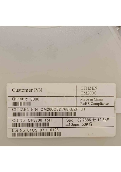Cm200c32.768kezf-ut 32.768khz Smd Kristaller 9 Adet