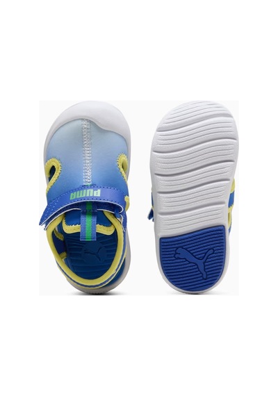 Puma Fun Racer Sandal Come On Vınf Erkek Çocuk Sandaleti Saks Saks Gri