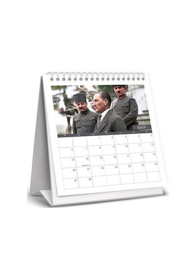 Duvar Takvimi Ve Kare Masa Takvimi Atatürk