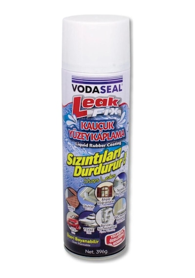 Vodaseal Leak Fix Kauçuk İzolasyon Spreyi 396 Gr Beyaz Belirtilmemiş