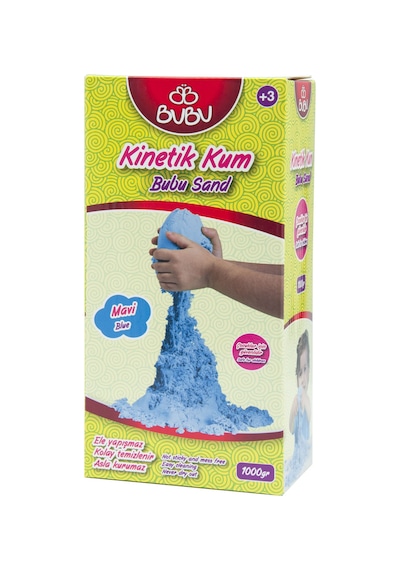 BuBu Kinetik Kum 1000gr Mavi