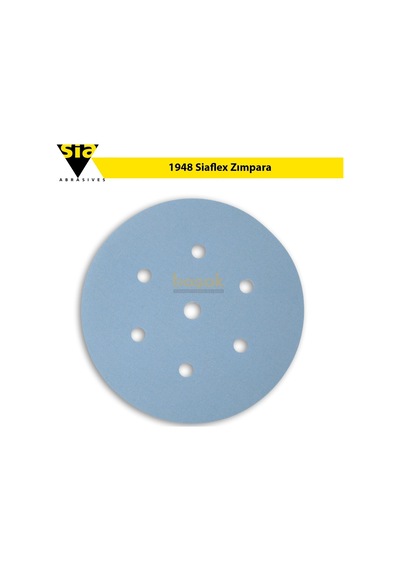 Sia 1948 Siaflex 150 Mm 360 Kum 7 Delikli Zımpara Kağıdı 100'lü