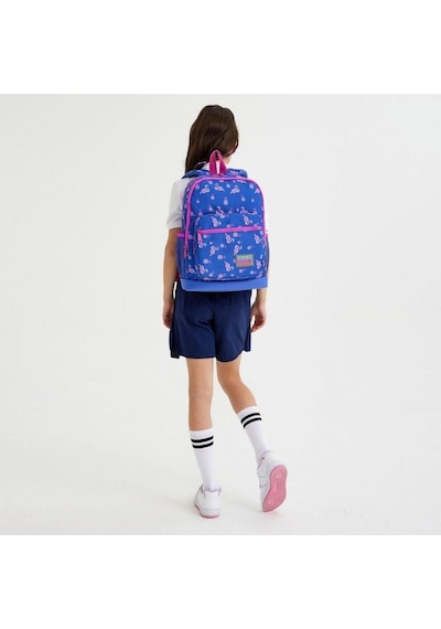 Coral High Kids 2'li Okul Çanta Seti - Kız Çocuk Lavanta Pembe Flamingo Desenli