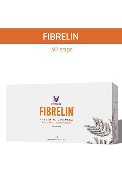 Vitisfera Fibrelin Akasya Gamı - Inülin - Dirençli Dekstrin Içeren Prebiyotik Kompleks 30 Saşe Vitisfera Fibrelin Akasya Gamı - Inülin - Dirençli Dekstrin Içeren Prebiyotik Kompleks 30 Saşe