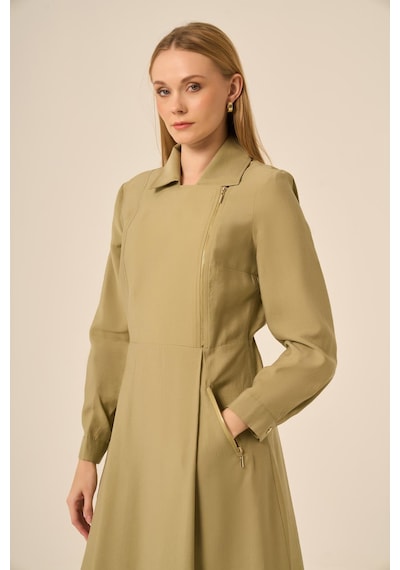 Ftz Women Ftz Kadın Modal Elbise Çağla 31183 Çağla Yeşili