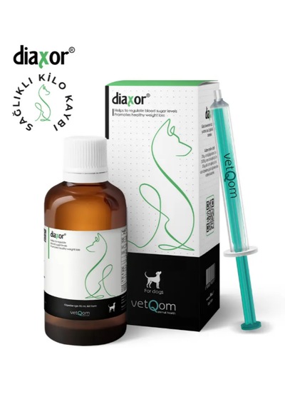 Diaxor Köpek Zayıfdama Ve Şeker Damlası 90 Ml - Obezite Önleyici