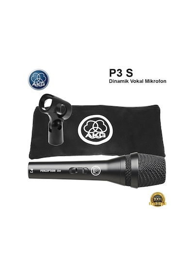 Akg P3 S Dinamik Vokal Mikrofon