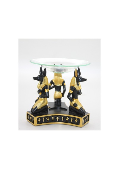 1 Adet Anubis Buhurdanlık Polyester Malzemeli Tütsü Yakma Aparatı, Tütsülük Incense Burner