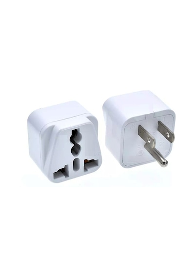 Abd Priz Dönüştürücü 3 Pinli Fiş Adaptör Üniversal American Fiş Çevirici Type B Plug Adapter