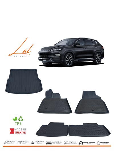Byd Seal U 3d Havuzlu Paspas Üst Kademe Bagaj Havuzu Seti 2023 Ve Sonrası Uyumlu