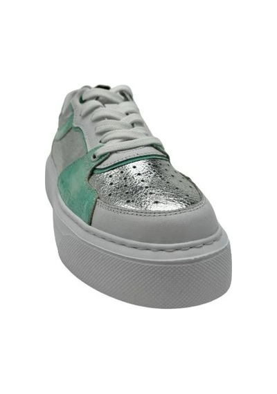 Kemal Tanca 60 21654 Kadın Spor Ayakkabı & Sneaker Beyaz - Yeşil