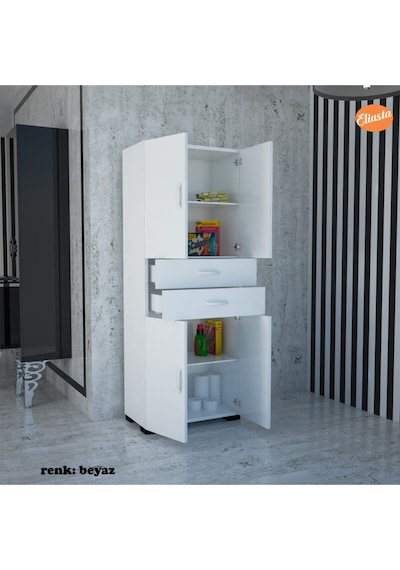 Ofis Dolabı Yatak Odası Dolabı Gardırop Banyo Dolabı Mutfak Dolabı Çok Amaçlı Dolap Beyaz