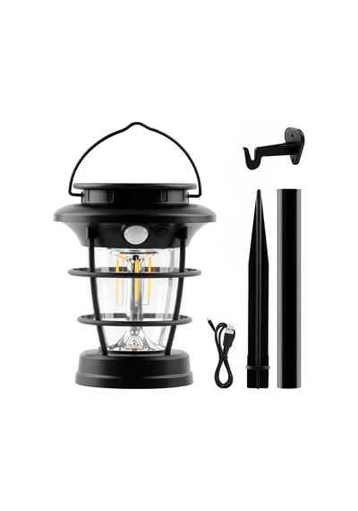 Powermaster Hop-8818 Sensörlü Şarjlı Solar Panelli Lamba