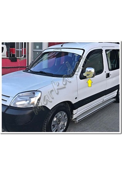 Db Chrome Citroen Berlingo Krom Ayna Kapağı 1996-2008 2 Parça Abs