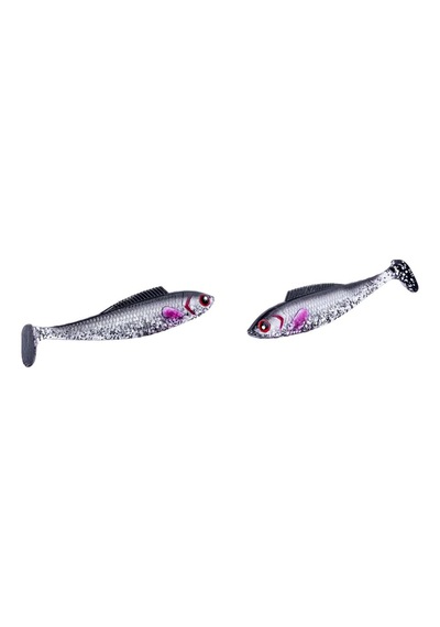 Silikon Balık - 4,5g 85mm - Fishack Predatorx - Uv Boyalı - Ghosty