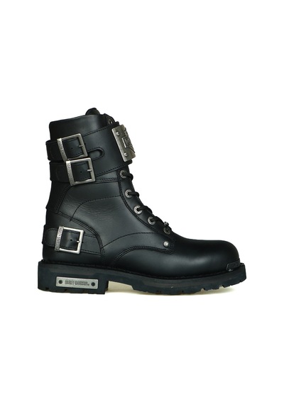 Harley Davidson Ricketson Siyah Erkek Bot Siyah