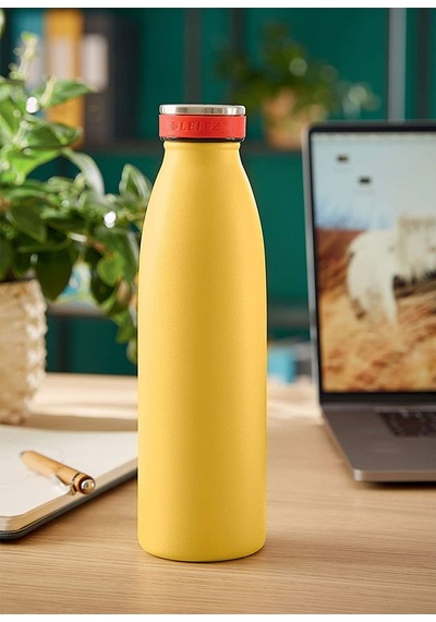 Leitz Cosy Yalıtımlı Termos Su Şişesi 500 ml Sarı 90160019