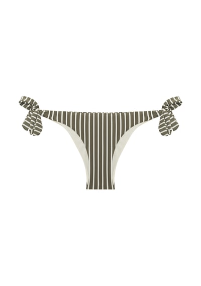 Penti Haki Rossa Brazilian Bikini Altı Haki Çizgili Haki