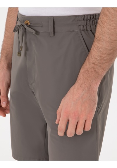 Pierre Cardin Erkek Vizon Şort / Bermuda 50305901-vr052 Vizon